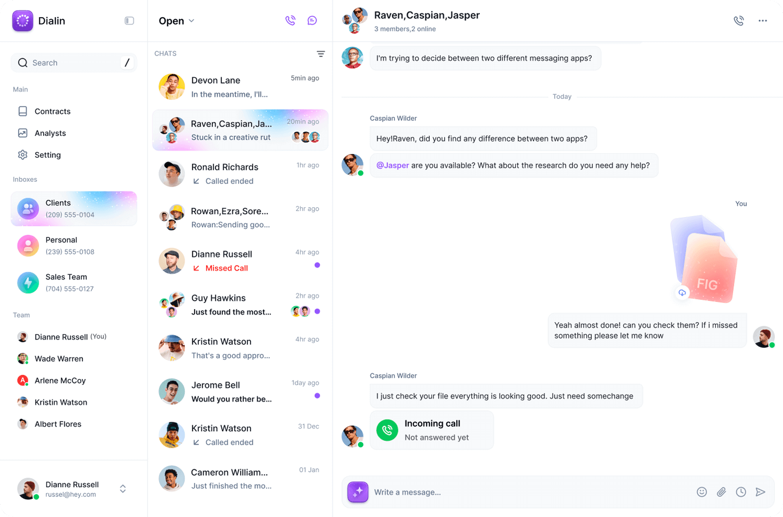 Dialin AI CRM